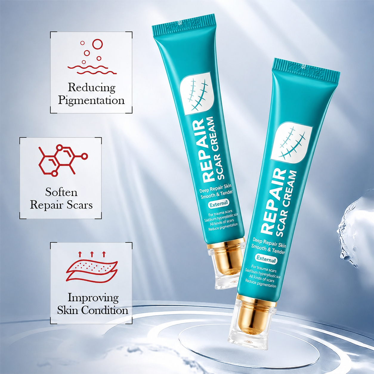 Postpartum Skin Recovery Cream x2