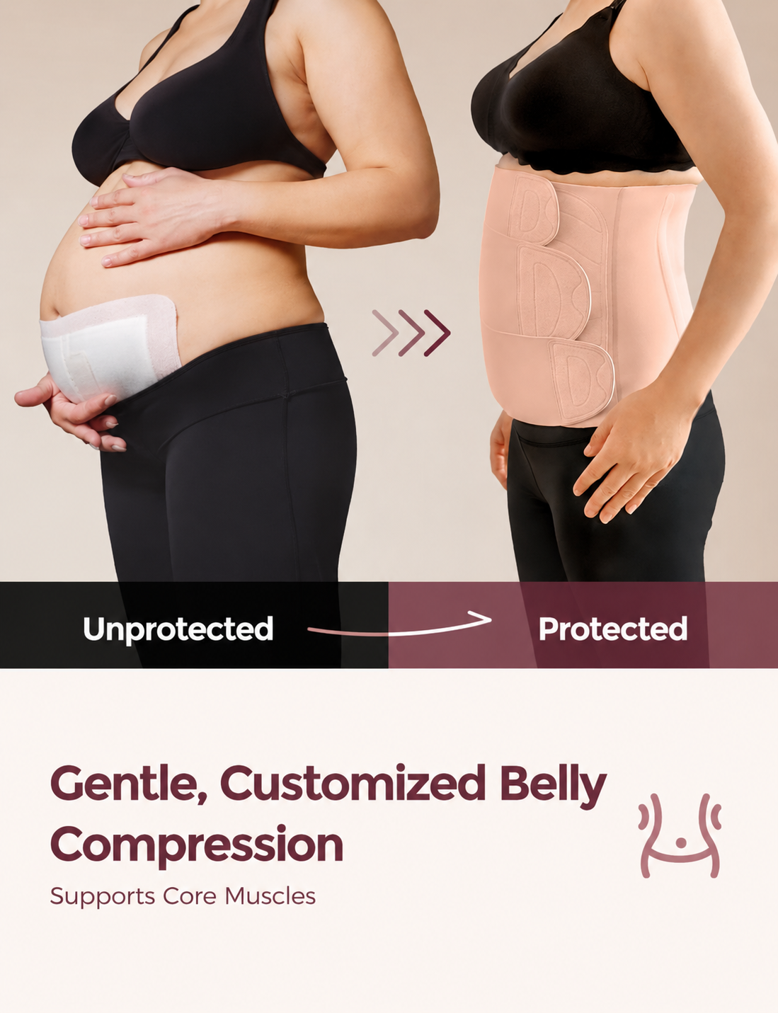 Ergowrap™ Postpartum Belly Support Wrap